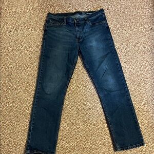 George Dark Indigo Straight Denium Jeans